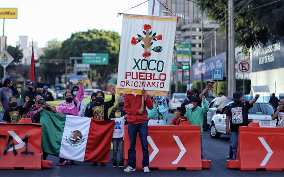 Protesta Contra Torre Mitikah Pobladores De Xoco Cierran Avenida Universidad El Sol De México 3237